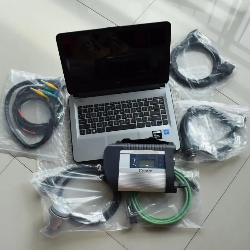 

N3060 Laptop+ MB SD C4 SD CONNECT COMPACT4 star diagnostic multiplexer+ Newest software 2021.09v hdd 500gb work for mb star c4