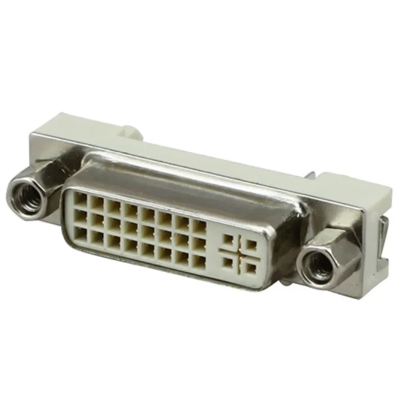 10 шт./лот DVI 24 + 5 Женский Разъем паяльный соединитель адаптер розетка для