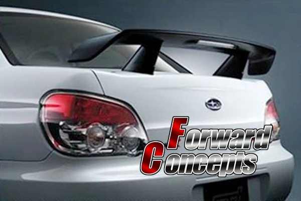 Для углеродного волокна 2002 2007 IMPREZA WRX GD S204 Задний спойлер крыла багажника с