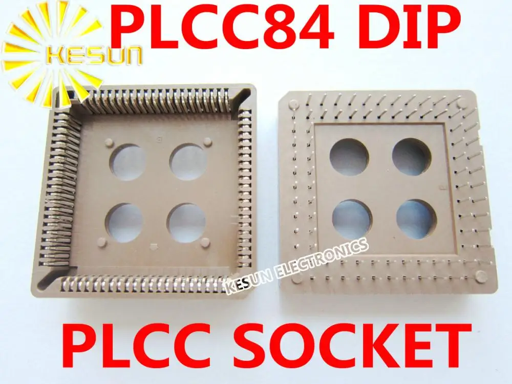 

FREE SHIPPING 16PCS PLCC84 PLCC 84pins DIP type IC Socket