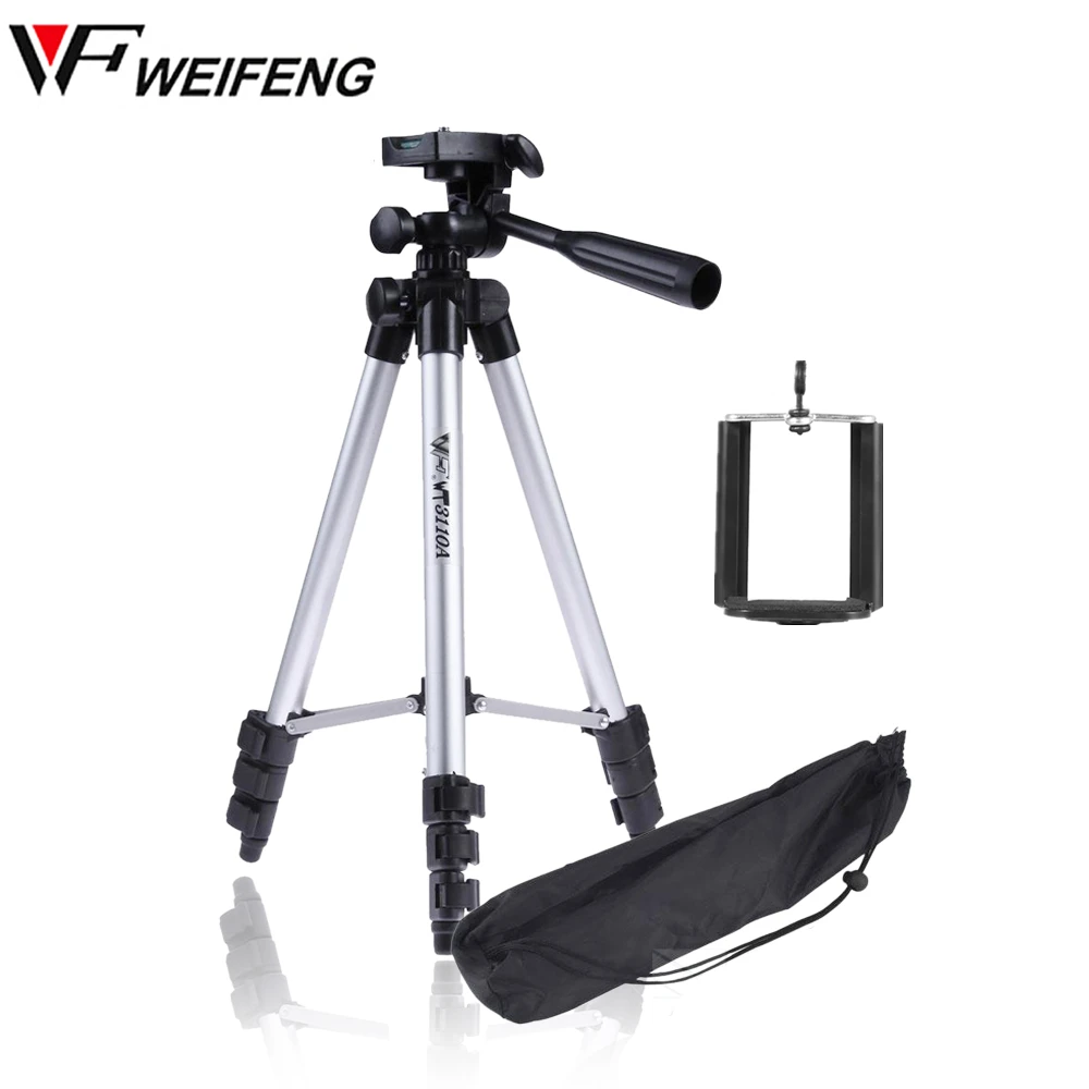 Штатив с 3 сторонней головкой для Nikon D7100 D90 D3100 DSLR Sony NEX 5N A7S Canon 650D 70D 600D|tripod with 3-way