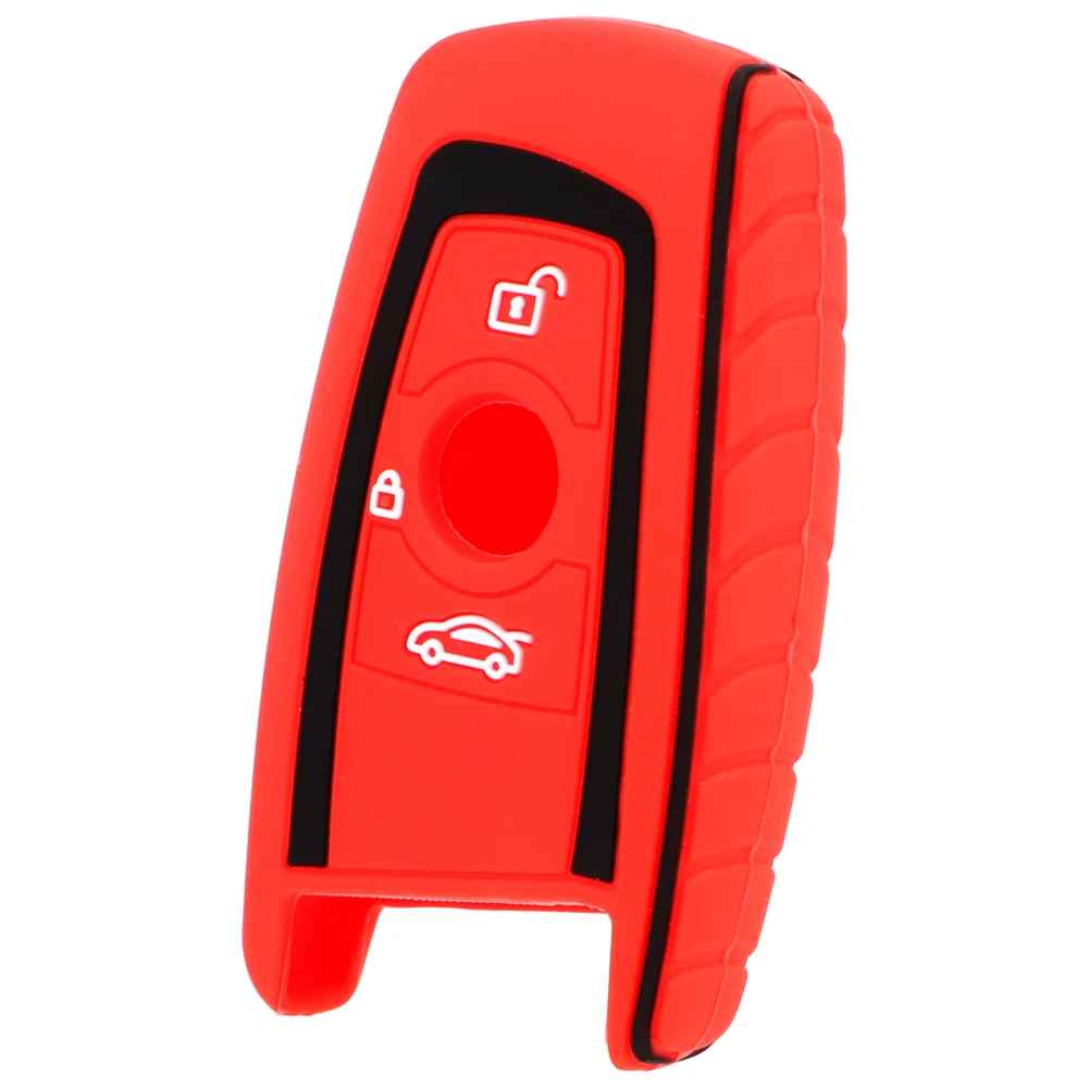 FORAUTO Чехол для автомобильного ключа чехол ключей силиконовый 3 кнопки резиновый