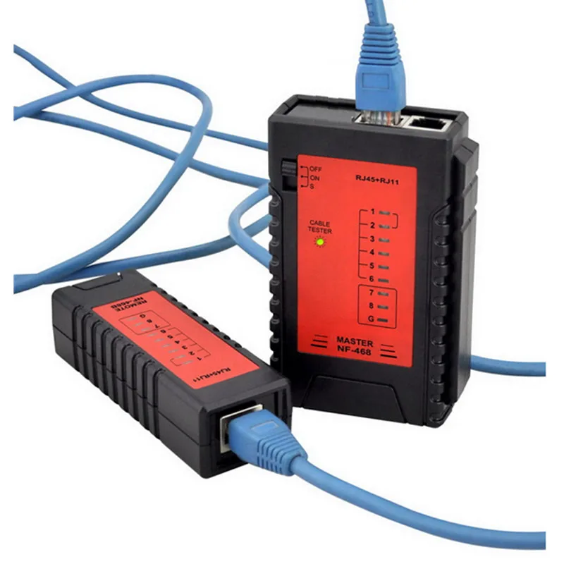Устройство для диагностики телефонных кабелей RJ45 POE RJ11|Сетевые инструменты| |
