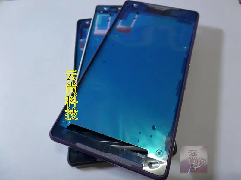 Для sony Xperia Z2 D6502 D6503 полный корпус шасси передней рамы+ задняя крышка батареи чехол+ крышка порта+ Инструменты