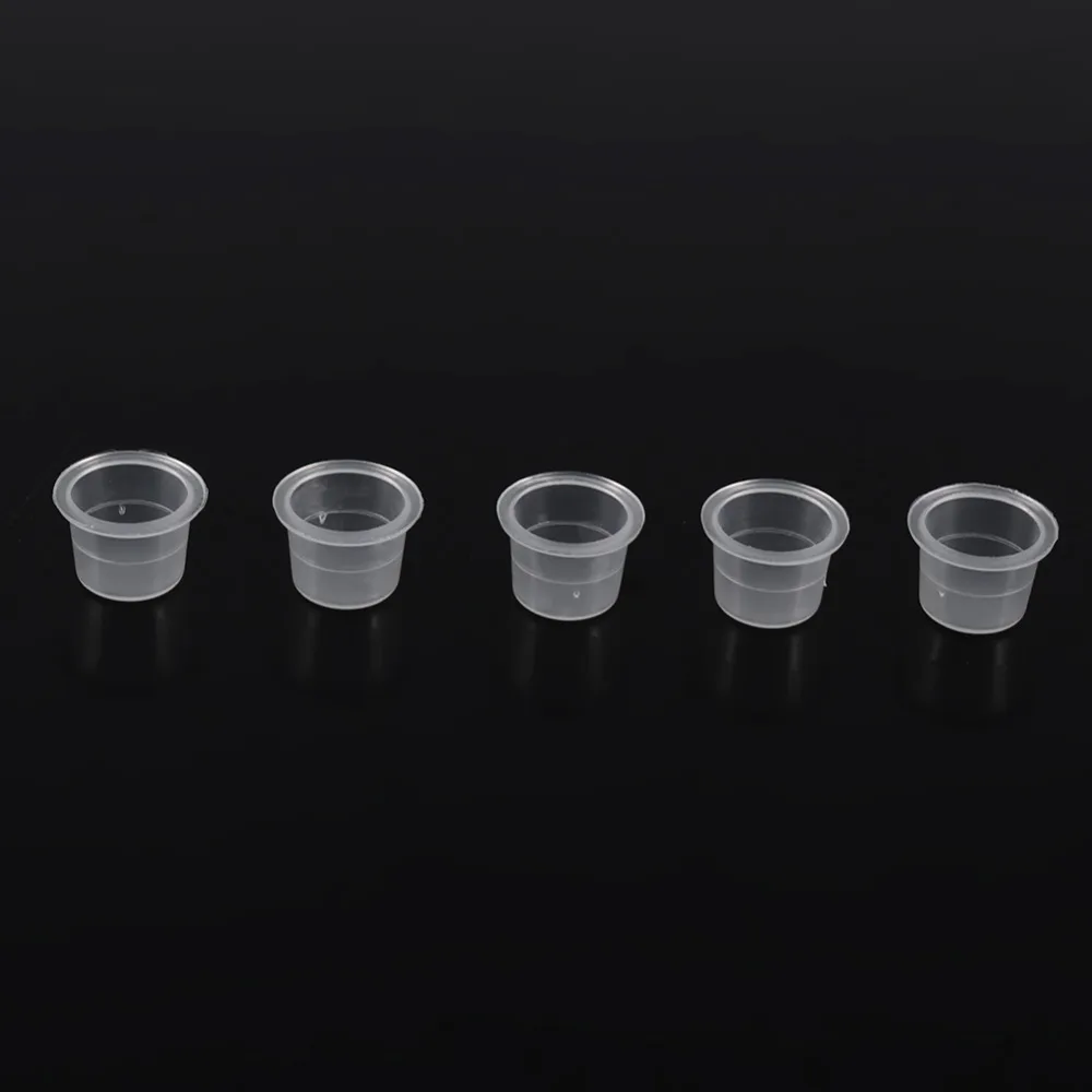 100 шт./компл. подстаканник для чернил тату держатель крышки пластиковые чашки