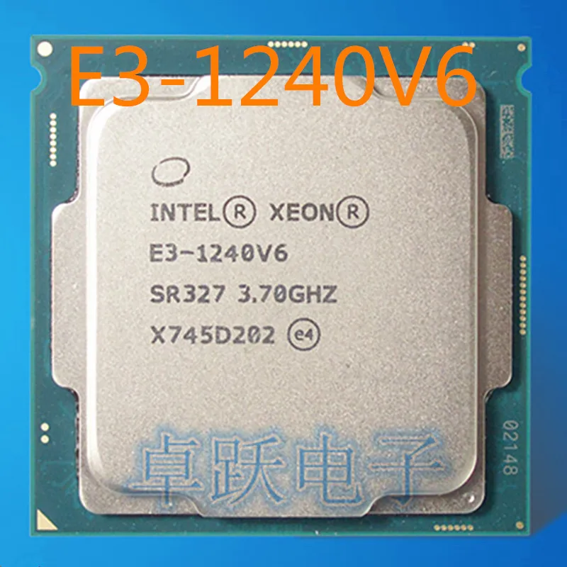 E3-1240V6 CPU 3 70 GHz 8M LGA1151 E3-1240 V6 Quad-core Desktop E3 1240V6 | Компьютеры и офис