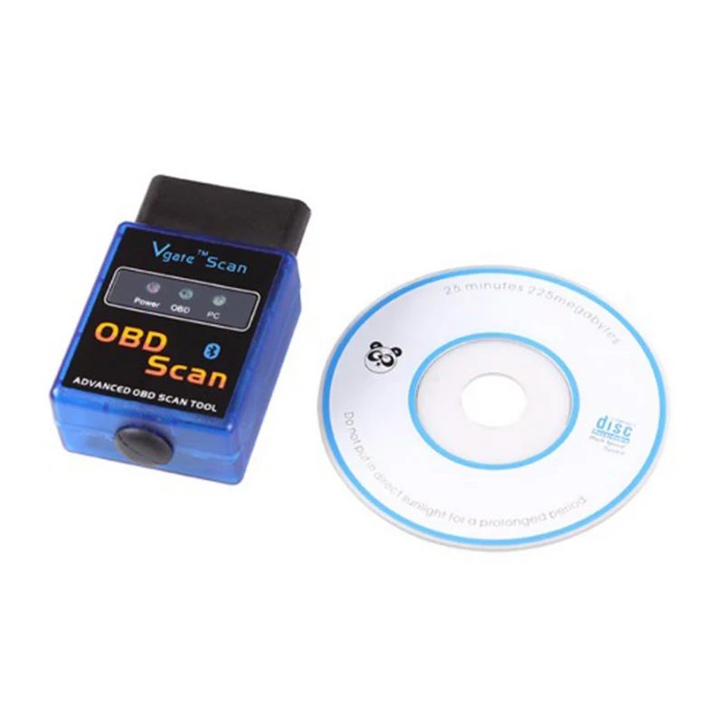 Автомобильный диагностический сканер Twolacking ELM327 V2.1 OBD инструмент считыватель