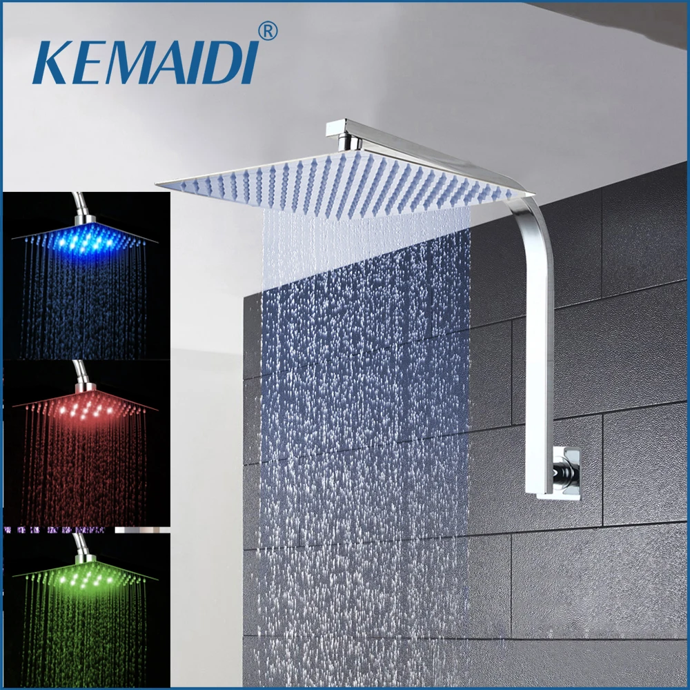 Смеситель для душа KEMAIDI 8 &quot12&quot 16 &quotс насадкой с ручным распылителем и душа|rainfall