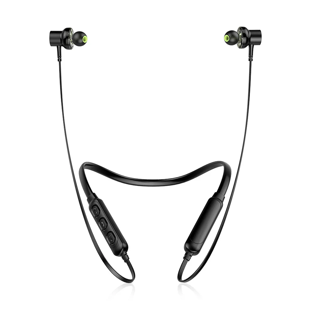 Awei G20BL двойные драйверы беспроводные Bluetooth наушники шейные спортивные Hands Free Call