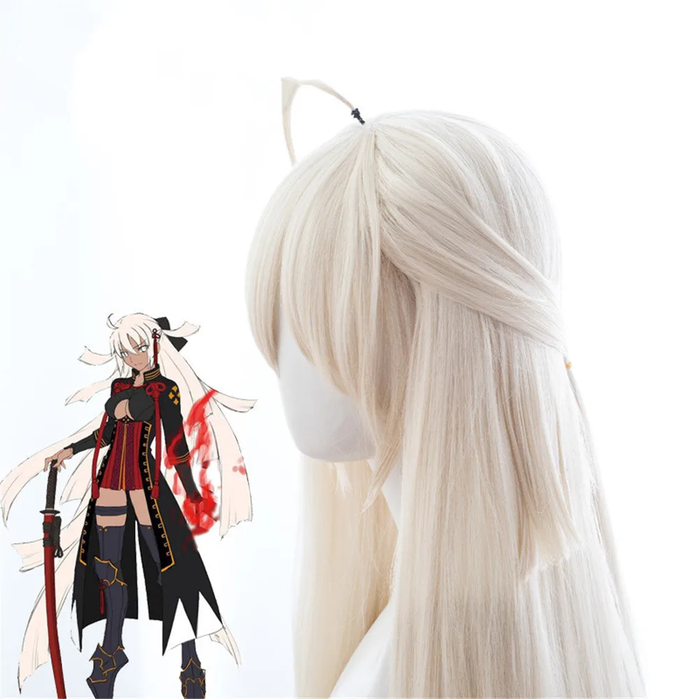 Tohsaka Rin парик для косплея Fate Grand Order/Fate Stay Night волосы 60 см волнистые синтетические