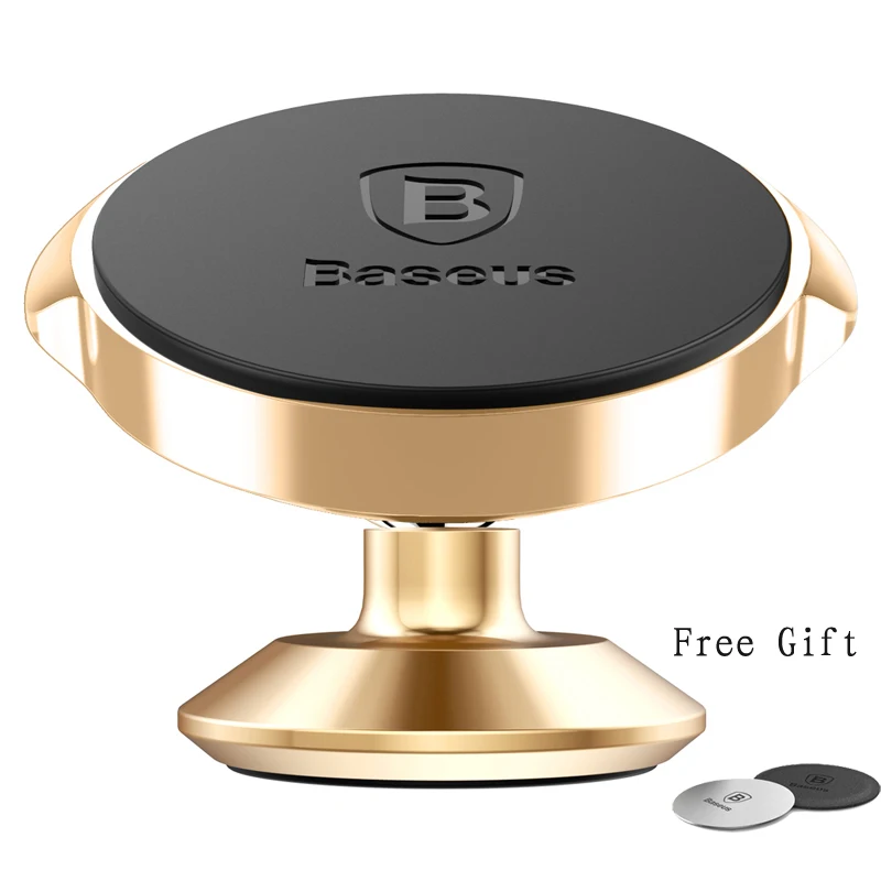 Vertical Gold Магнитный автомобильный держатель для телефона Baseus для iPhone 11 Pro Max samsung S10, держатель для телефона в автомобиле, магнитный держатель для мобильного телефона, подставка - Цвет: Vertical Gold