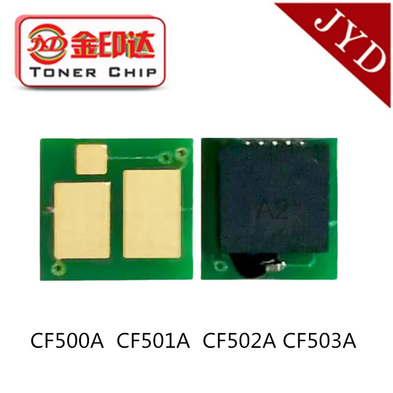 Совместимость hp 202a CF500A Cf501A Cf502A CF503A чипованный картридж-тонер для M254dw M254nw M281FDN M281FDW M280NW чипов принтеров