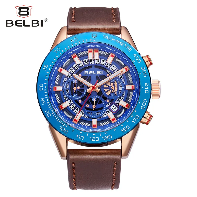 AAA New Mens Watches Top Brand Luxury Business Waterproof Quartz Watch Fashion Casual Leather Sport Relogio masculino | Наручные часы