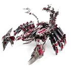 2018 новая модель Microworld Red devils scorpion DIY для лазерной резки паззл, модель боец 3D, металлическая головоломка, игрушки для взрослых, подарки