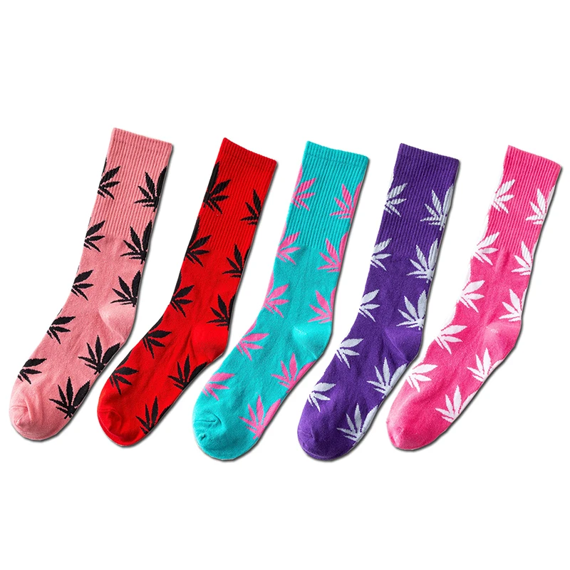 3 пар/лот = 6 штук Harajuku chaussette стиль носки с травой для мужчин хлопок хип носки мужские высококачественные мужские длинные носки