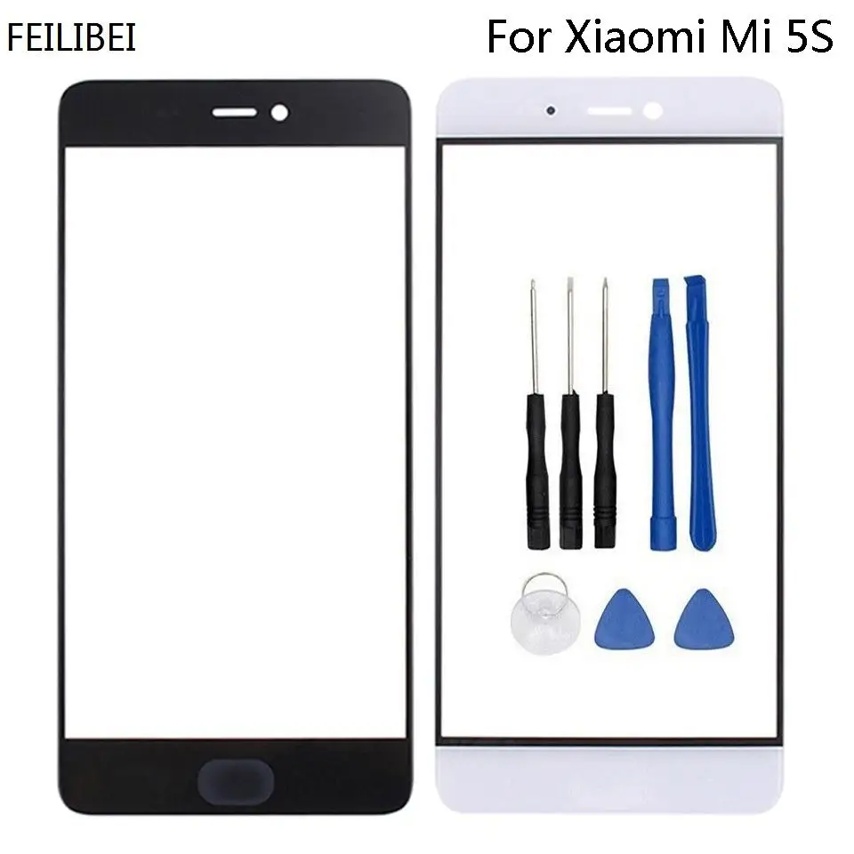 Для Xiaomi mi 5s сенсорный экран передняя стеклянная панель сенсорная линза для Xiao 5 15