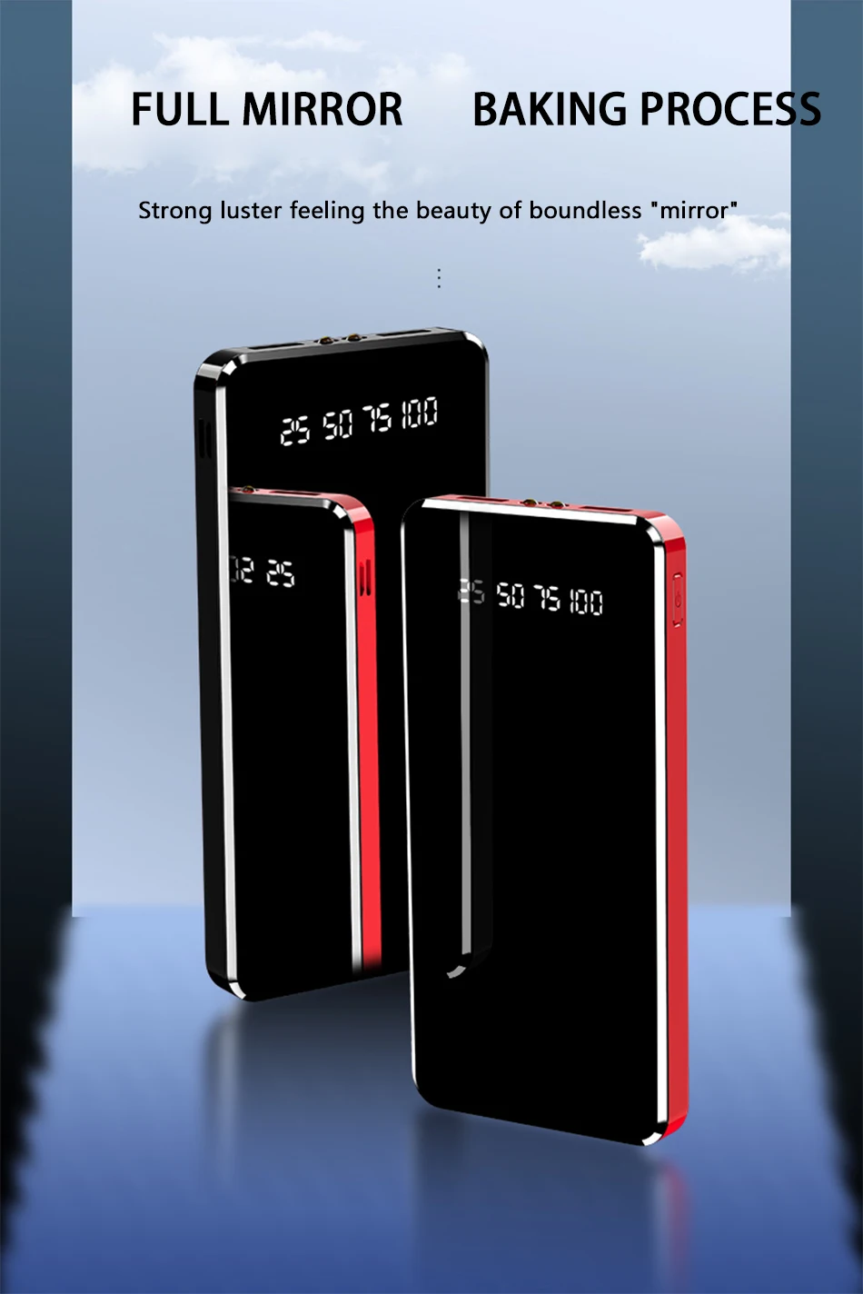 NOHON 2A Быстрая зарядка 10000 мАч банк питания для 8pin Android телефон универсальный портативный мобильный источник питания с двойной USB светодиодный светильник