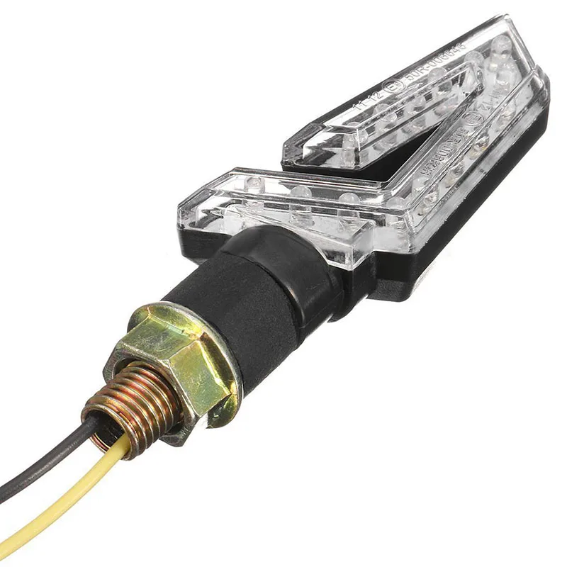 Универсальный мотоциклетный светильник 15 светодиодов 2 шт.|amber|amber amberamber light |