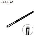ZOREYA черная кисточка для теней для век с деревянной ручкой, мягкие шерстяные волокна, косметические инструменты для профессионального макияжа глаз