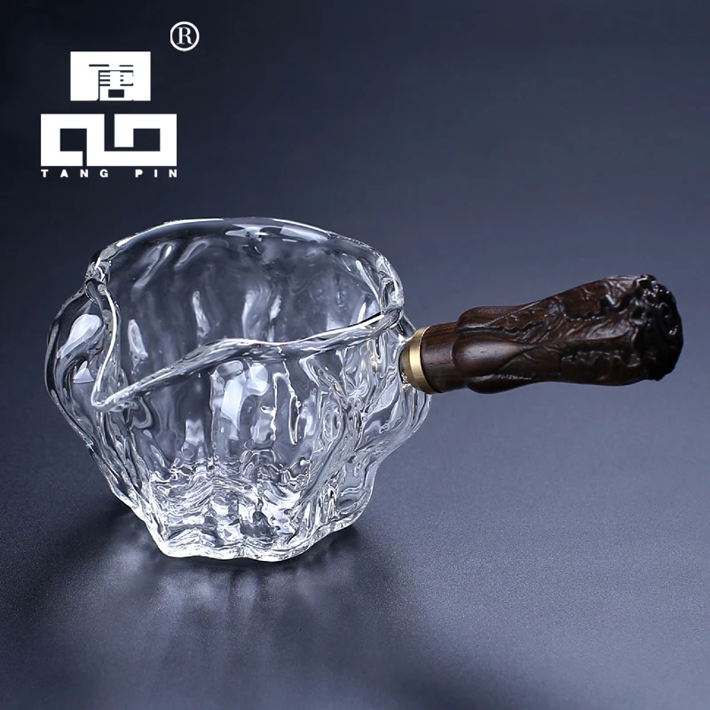 

TANGPIN glass tea infuser ebony glass tea pitcher chahai tea accessories