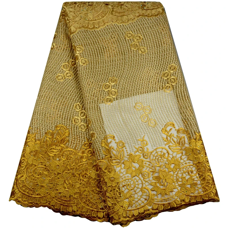

Multicolor African Lace Fabric African Cord Lace Fabrics For Nigerian Party High Quality Nigeria Cord Lace Fabric Wedding583B