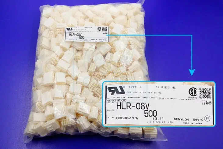 

HLR-08V CONN RECEPT 8 POS 3,96 мм Шаг корпуса Соединители Клеммы корпуса 100% новые и оригинальные детали