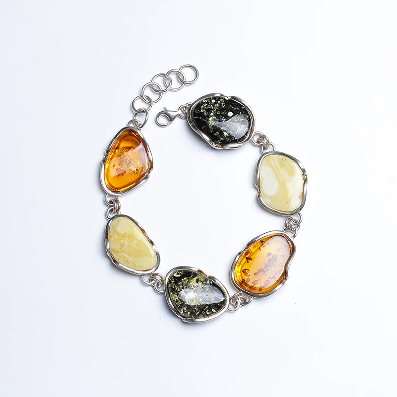 Браслеты из стерлингового серебра женские браслеты настоящие простые и