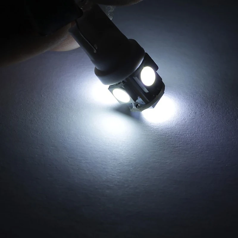 4 шт. CANBUS Error Free T10 8 SMD 5630/5730 Автомобильный светодиодный светильник W5W 194 супер яркая