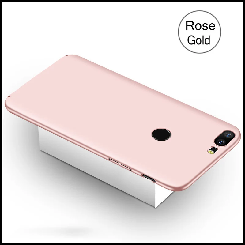 rose gold Чехол для oneplus 5 t, чехол one plus 5 t, Твердый защитный противоударный чехол для oneplus A5010, coque fundas MOFi oneplus 5 t, чехол 6,01 - Цвет: rose gold