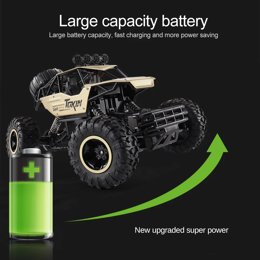 RC автомобиль 1/12 4WD рок сканеры двойные двигатели для вождения автомобиля Bigfoot автомобиль дистанционного управления модель автомобиля игрушки для детей мальчиков