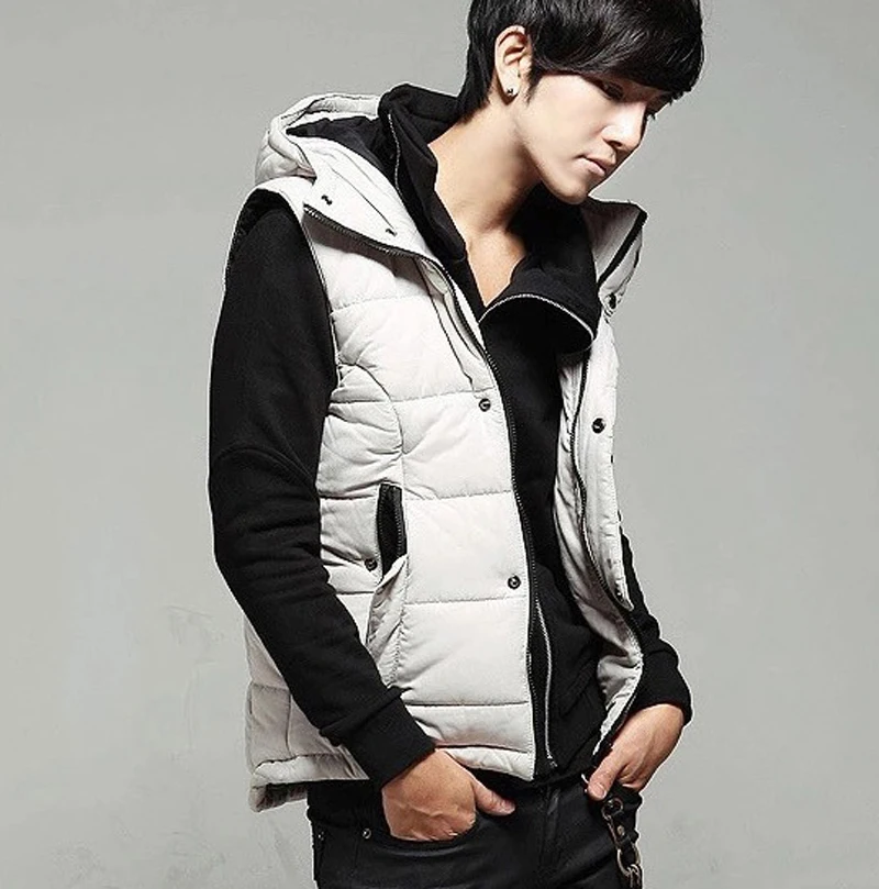 Зимняя куртка Мужская брендовая одежда приталенное Мужское пальто с хлопковой