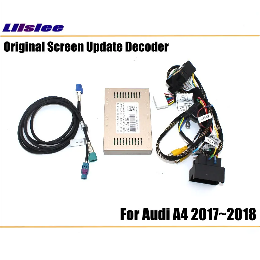 Камера заднего вида для Audi A4 2017 2018 адаптер интерфейса парковочная камера