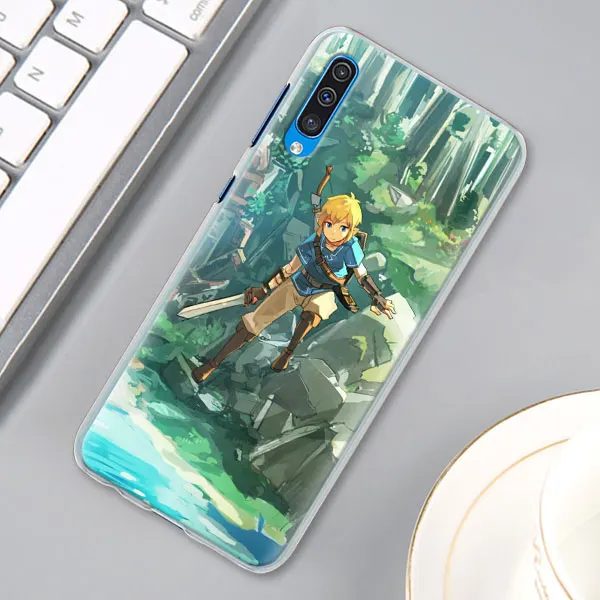 10 Легенда о Zeldas чехол для samsung Galaxy A30 A40 A50 A70 A6 A8 плюс A7 A9 M30 Футляр для телефона - Цвет: 10
