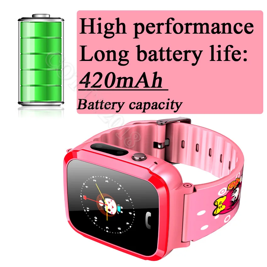 

Funelego Waterproof Child GPS Tracker Smart Phone Baby Watch SOS Positioning Anti Lost For Kids Can Swimming And Bathing