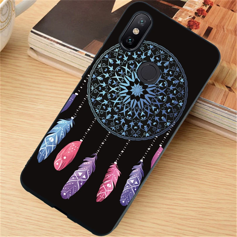 Silicone Painted Slim Soft TPU Back Phone Cases For Xiaomi Mi 8 A1 A2 5X 6X Water Resistant Misty Forest Cover Skin DYee |