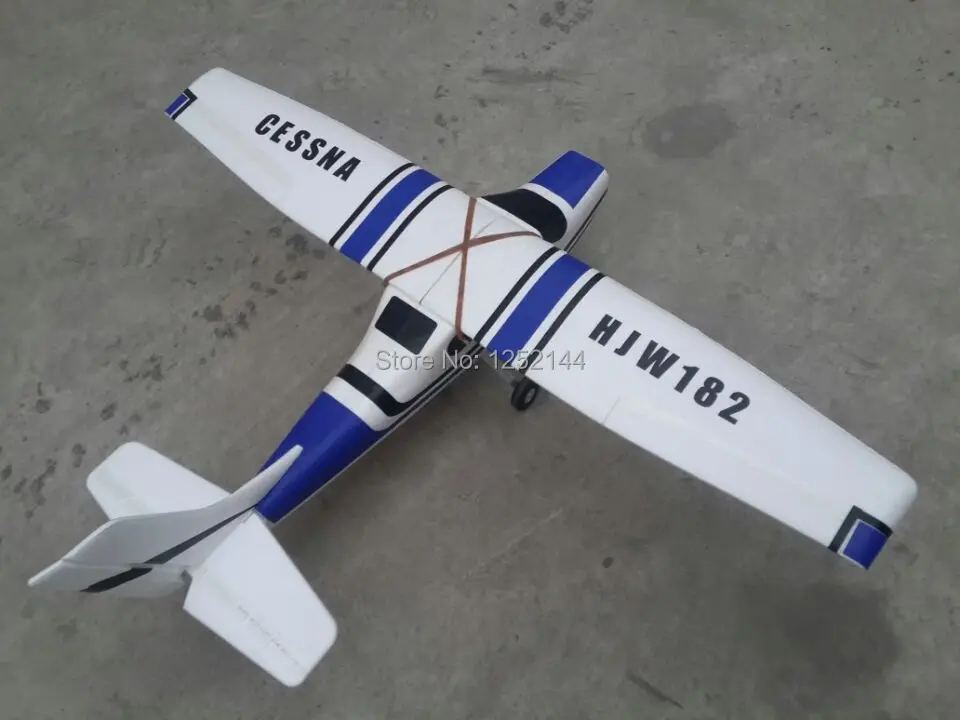 Горячая продажа с сборкой видео бесщеточный готов к полету EPO Cessna 182 самолет 1200 мм