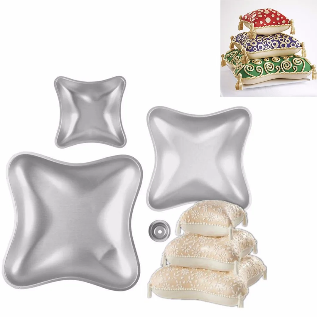 Новые 4 шт. торт банки пресс форм на диванную подушку Форма форма для выпекания из