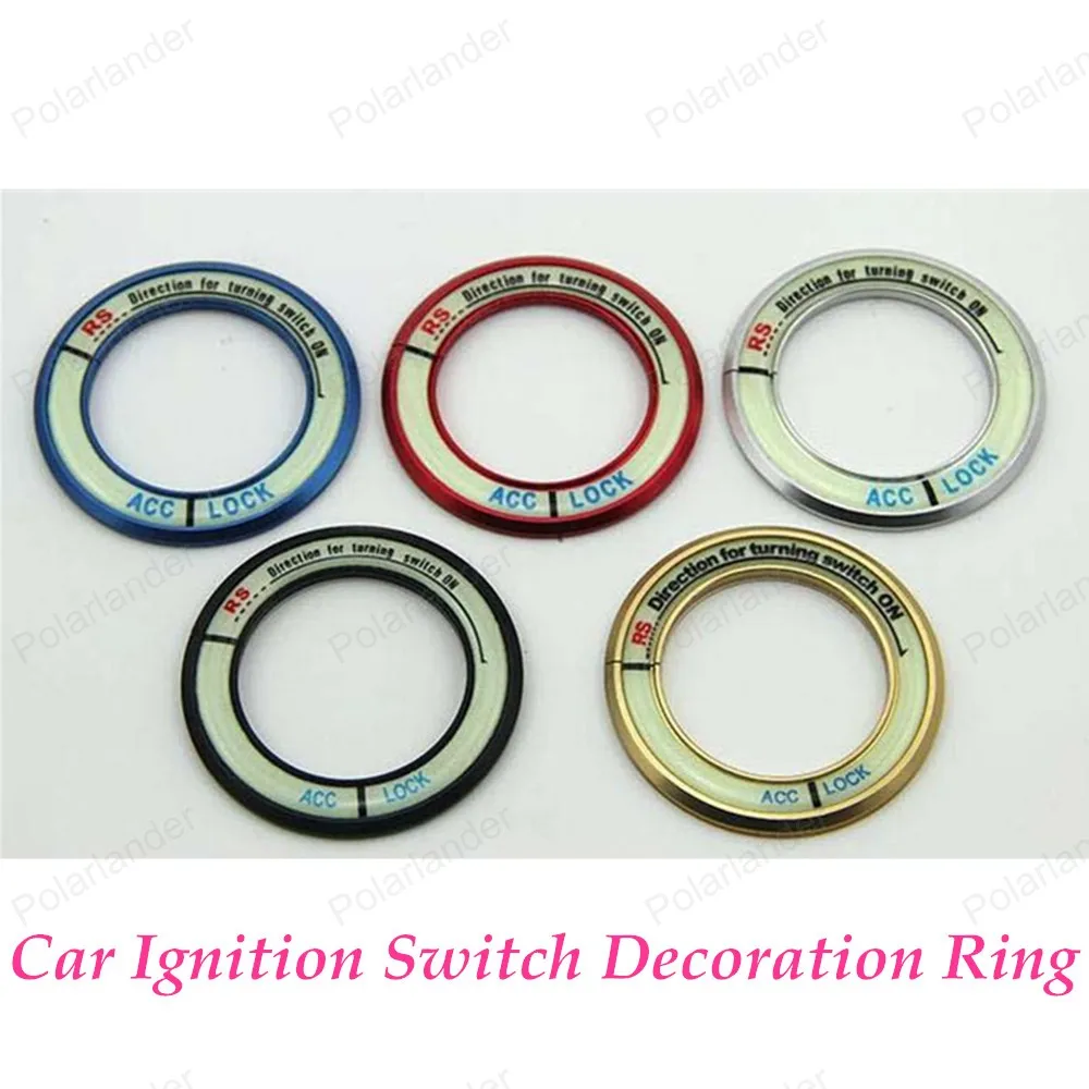 Автомобильный замок с внутренней крышкой кольца для ключей алюминиевое