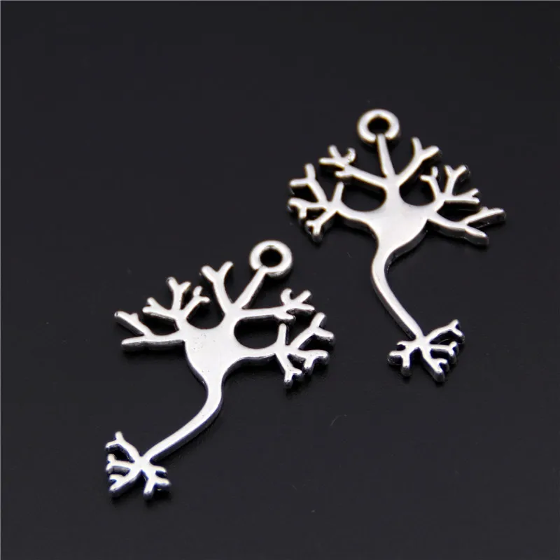 20 шт. подвеска в виде молекулы серебряного цвета|pendant for jewelry|pendants jewelry makingpendants making |