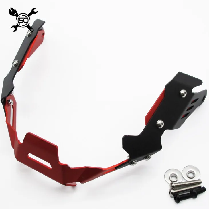 Мотоцикл с ЧПУ крышка головки фар гвардии Kit подходит для YAMAHA MT-25 MT-03- MT25 MT03 15 19 - Цвет: Red