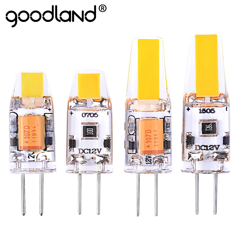 Светодиодная лампа Goodland G4 3 Вт 6 12 В переменного/постоянного тока сменная