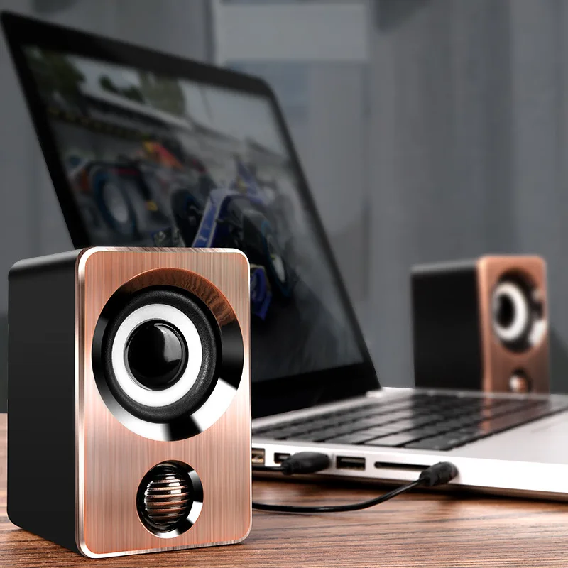 2019 Новый настольный мини аудио провод динамик с usb питанием Aux In для