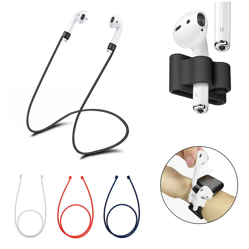 Аксессуары для наушников наушники в ухо колпачки Apple Airpods Earpods крышка Анти-потеря