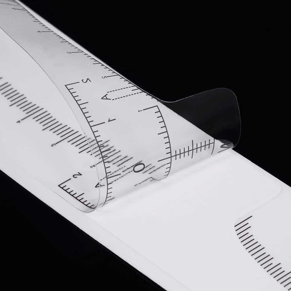 100 шт. линейка для бровей Стикеры брови одноразовые трафарет татуировки