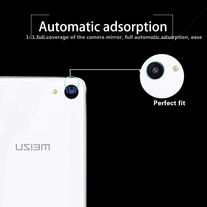 Подлинная задняя камера Объектив Закаленное стекло пленка для Meizu U10 U680H U20 U685H