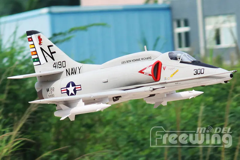 Freewing New 80 мм EDF RC Jet A4 Sky Hawk PNP FJ213|rc jet|sky hawkedf rc |