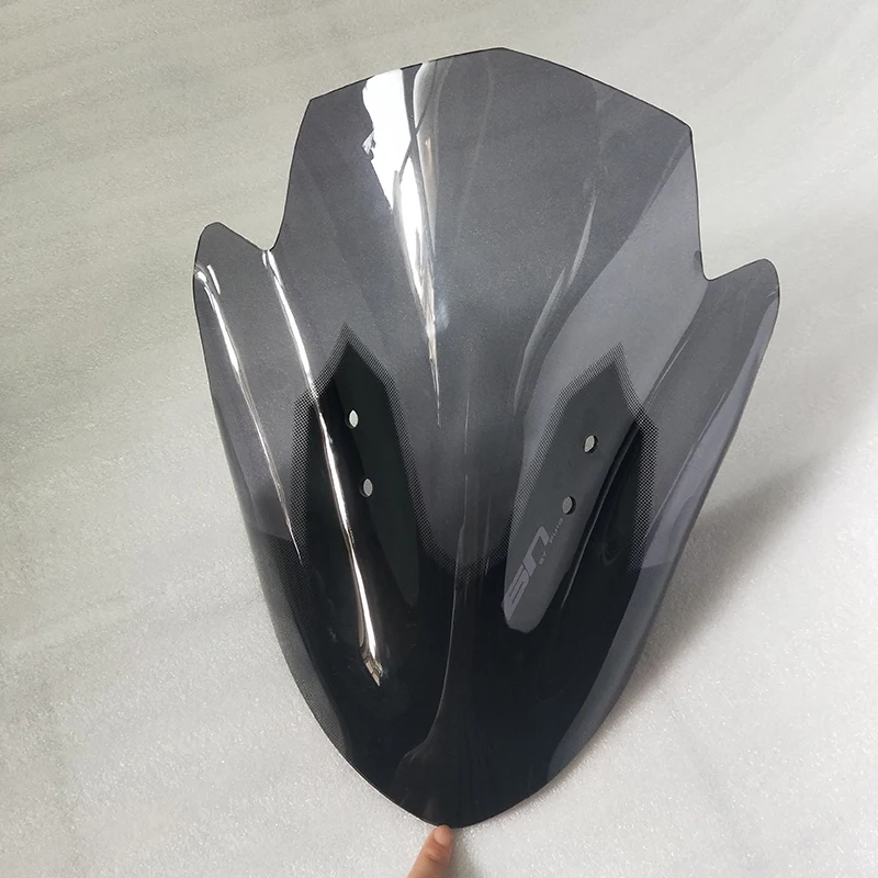 Для Kawasaki ER 6N ER6N 2012 2013 2014 2015 2016 ветровое стекло мотоцикла черное с дымом|Козырьки от