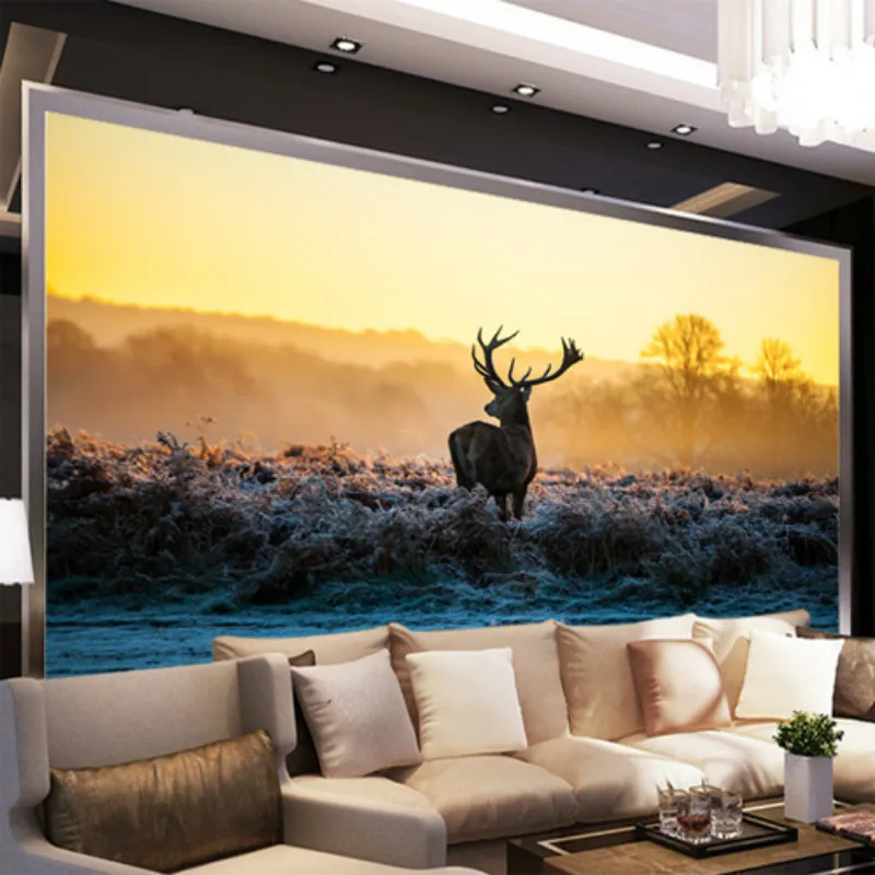 Объемные обои на заказ бесшовные большие настенные 3D для стен спальни гостиной