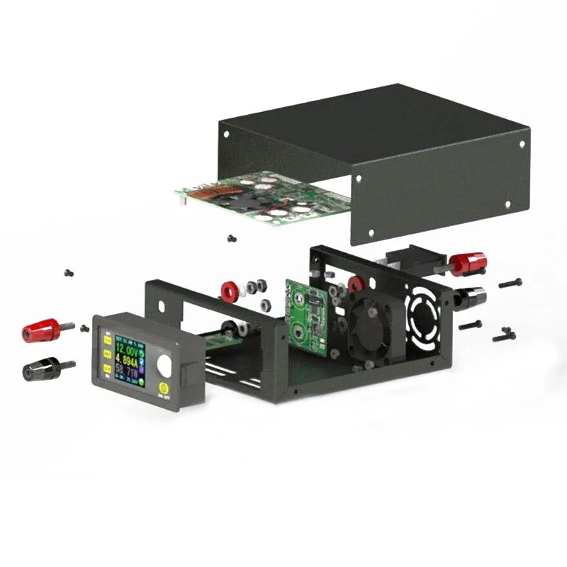 DPS3003 Питание оболочки DPS3005 черный комплект модуль DP50V5A DPS5020 DPS5015 DP50V2A DPS3012 DPH3205 DPS5005 DP30V5A