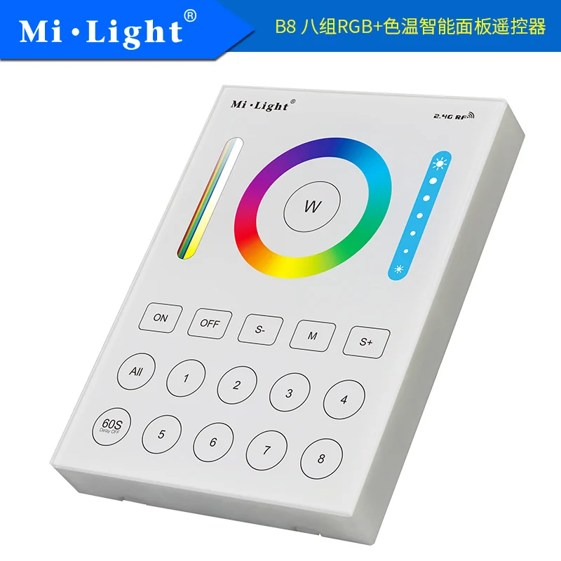 Настенный смарт контроллер Mi светильник B8 8 зон RGB + CCT работает с LS2 или прожектор